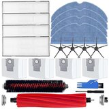 INORCO Za S7 Pro Ultra/S7 MaxV Ultra/S7 MaxV nadomestni deli sesalnika Filter vrečke in glavna stranska krtača, (21853289) | Shoptok.si