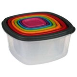 5five FIVE POSUDA ZA ODLAGANJE HRANE 7/1 22X22X11CM PLASTIKA VIŠE BOJA | shoptok.hr