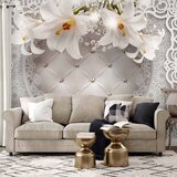  Foto tapeta - Lilies and Quilted Background 500x350 | shoptok.hr
