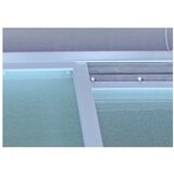 Garden Pleasure Vrtni blagovaonski stol sa staklenom pločom 90x135 cm Lola - | shoptok.hr