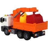 Kamion za smeće s dizalicom, narančasti 1:16 | Shoptok.si