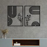 Wallity zidna dekoracija Dolce Mate, 92x60cm, Crna | ePonuda.com