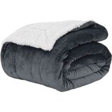  Odeja Temno siva 130 x 150 cm Flis, (5000288066) | Shoptok.si