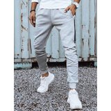 DStreet Spodnie męskie dresowe jasnoszare | Shoptok.si