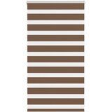 vidaXL Zebra zavesa rjava 75x100 cm širina blaga 70,9 cm poliester, (5000297772) | Shoptok.si