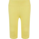 Urban Classics Kids High-waisted shorts for girls - yellow | shoptok.hr