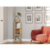 Marckeric Ciglasta/u prirodnoj boji biblioteka u dekoru hrasta 32x99,5 cm Lofty – | shoptok.hr