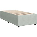 vidaXL box spring krevet s madracem svjetlosivi 100x200 cm baršunasti | shoptok.hr
