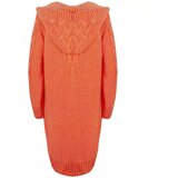 Pri Cardigan Long Chunky Braid Wool Sweater | Shoptok.si