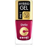 Delia Cosmetics Coral Nail Enamel Hybrid Gel gel lak za nohte odtenek 06 11 ml Cene