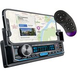 12V 1DIN Mobilni auto radio 4x50W MP3 2x USB SD Bluetooth pametni držač CRNI PETAK Cijene