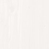  Posteljni okvir brez vzmetnice bel 150x200 cm trdna borovina, (21611790) | Shoptok.si