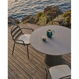 Kave Home Okrogla vrtna miza s keramično ploščo ø 120 cm Tudons – | Shoptok.si