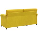 SOFA za 3 osobe Žuta 198 x 83 x 95 cm Baršun | shoptok.hr