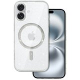 Onasi silikonski ovitek glitter magsafe za iphone 16 plus - prozoren z bleščicami Cene