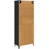  Highboard Crni hrast 69,5 x 34 x 180 cm Konstruirano drvo Slike