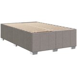  Krevet s oprugama i madracem smeđesivi 120 x 200 cm od tkanine | shoptok.hr