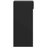vidaXL Komoda crna 40 x 42,5 x 93 cm od konstruiranog drva | shoptok.hr