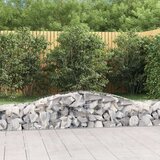  Lučne gabionske košare 15 kom 400x50x40/60 cm pocinčano željezo | shoptok.hr