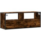 TV ormarić boja dimljenog hrasta 100x31x39 5 cm konstruirano | shoptok.hr