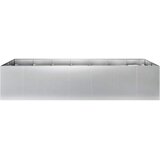 Vrtna saksija Srebrna 280 x 80 x 60 cm Pocinčani čelik Slike