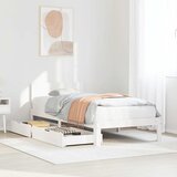  Okvir kreveta s ladicama bez madraca bijeli 90x200 cm | shoptok.hr