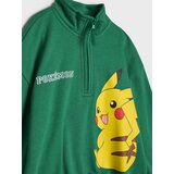 Sinsay Pamučna majica dugih rukava s kratkim patentnim zatvaračem i printom Pokémon | shoptok.hr