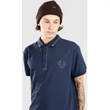 Relaxed Big T Embro T-shirt dress blue