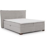 Ropez Svijetlo sivi boxspring krevet s prostorom za odlaganje 160x200 cm Lysa – | shoptok.hr