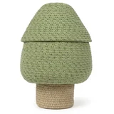 Zelena tekstilna dječja kutija za pohranu ø 25x36 cm Big Tree –