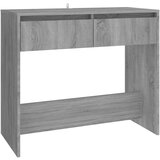 vidaXL Konzolni stol boja sivog hrasta sonome 89x41x76,5 cm od iverice | shoptok.hr