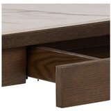 Actona Bež/tamno smeđi pomoćni stol s keramičkom daskom 40x100 cm Southampton – | shoptok.hr