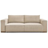 Bobochic Paris Svjetlo smeđa sklopiva/s prostorom za odlaganje sofa od samta 244 cm Chelsea – | shoptok.hr
