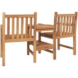  Vrtne vanjske stolice 152 x 63 x 89 cm Čvrsto teak drvo | shoptok.hr