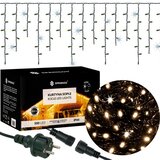  Božićna LED zavjesa toplo bijela + hladno bijeli bljesak – 500 LED lampica | shoptok.hr