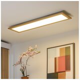  Brilagi - LED prigušiva svetiljka SLIMFRAME WOOD LED/58W/230V 124x34 cm + daljinski upravljač | Eponuda.com