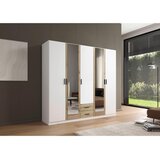 Modern Living Omara Za Oblačila Despina, Bela, Barva Hrasta | Shoptok.si