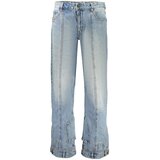 Desigual ženske wide leg traperice s vidljivim šavovima | shoptok.hr
