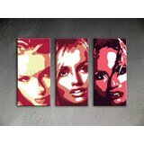  Ručno slikane slike na platnu pop art faces (umetnicke slike) | ePonuda.com