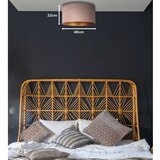  duolla - plafonsko svetlo roller 1xE27/15W/230V, prečnik 40 cm, bež/zlatna | Eponuda.com