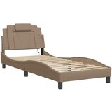  Okvir kreveta Viana s LED-om bez madraca cappuccino 80x200 cm | Eponuda.com