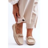 Boto marka niezdefiniowana Women's Classic Suede Loafers Beige Corinell | Shoptok.si