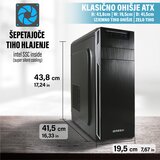 GREED Multimedia 7 PC - namizni / pisarniški računalnik - Intel Core i7 6700 - 4,0 GHZ - 16GB DDR4 - 240GB SSD + 1TB HDD - DVD+RW - WLAN - Win11 Pro, (21912891) | Shoptok.si