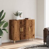  Komoda boja starog drva 90 x 34 x 80 cm od konstruiranog drva | shoptok.hr