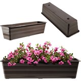 KADAX Balkonski lonec 60 cm, cvetlični lonec, balkonski rjav, (5000353155) | Shoptok.si