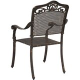  Vrtna stolica 2 pcs Bronzana 55 x 55 x 92,5cm Aluminij | shoptok.hr
