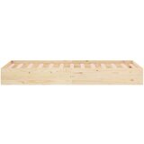 Posteljni okvir iz trdnega lesa 90x190 cm, (20905638) | Shoptok.si