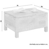 Zandiara rustikalna klubska mizica carl, mangov les | Shoptok.si