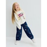 Sinsay Pamučna crewneck majica s našivcima Hello Kitty and Friends | shoptok.hr