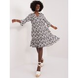 Sublevel Dress-D73771Z30214J-black-white Cene